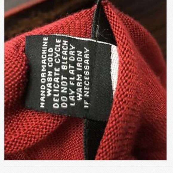 Maglia Womens Open Front Red Cardigan - Picture 4 of 4